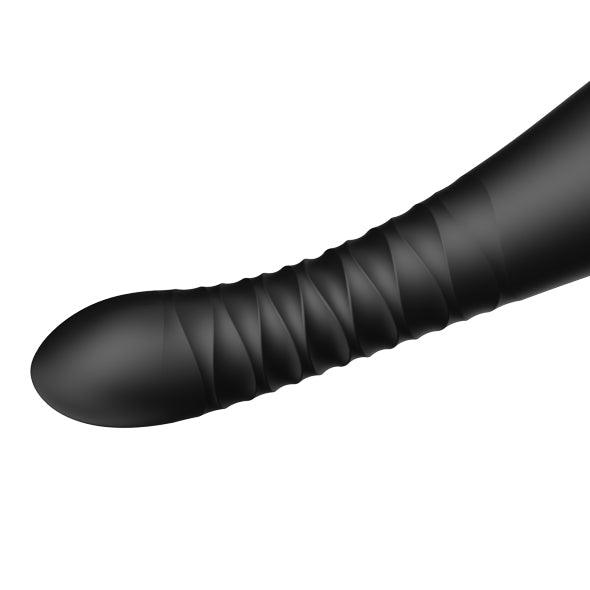 Zalo - King Vibrating Thruster Obsidian Black