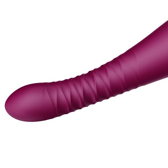 Zalo - King Vibrating Thruster Velvet Purple