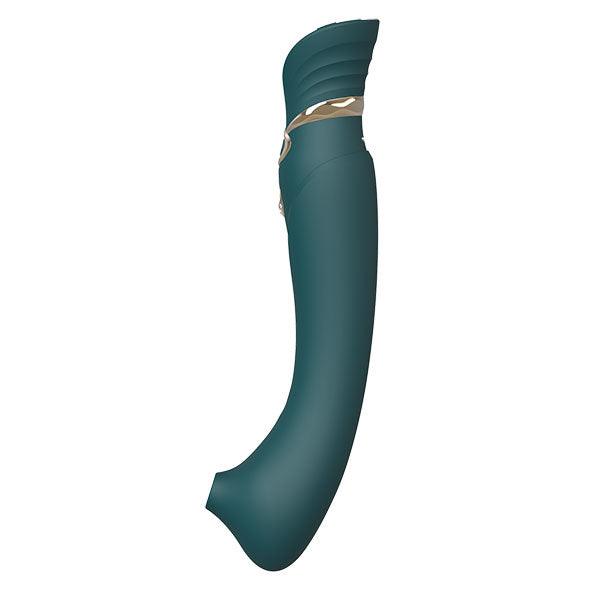 Zalo - Queen Set G-Spot Pulsewave Vibrator Jewel Green