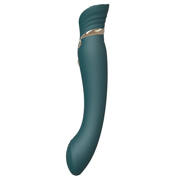 Zalo - Queen Set G-Spot Pulsewave Vibrator Jewel Green