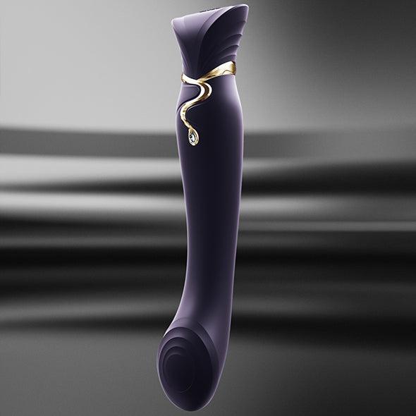 Zalo - Queen Set G-Spot Pulsewave Vibrator Twilight Purple