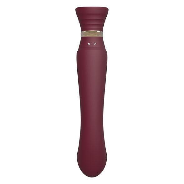 Zalo - Queen Set G-Spot Pulsewave Vibrator Wine Red