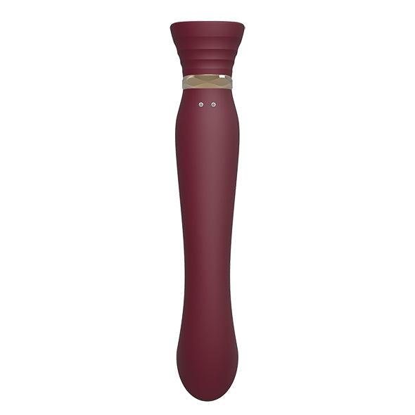 Zalo - Queen Set G-Spot Pulsewave Vibrator Wine Red