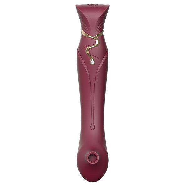 Zalo - Queen Set G-Spot Pulsewave Vibrator Wine Red