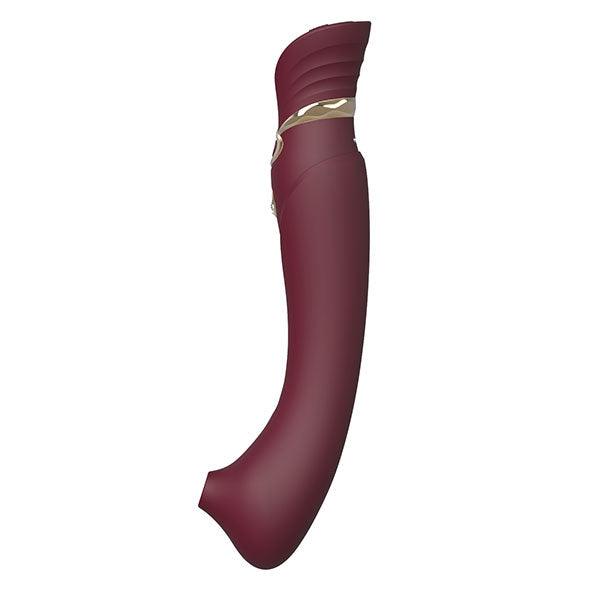 Zalo - Queen Set G-Spot Pulsewave Vibrator Wine Red