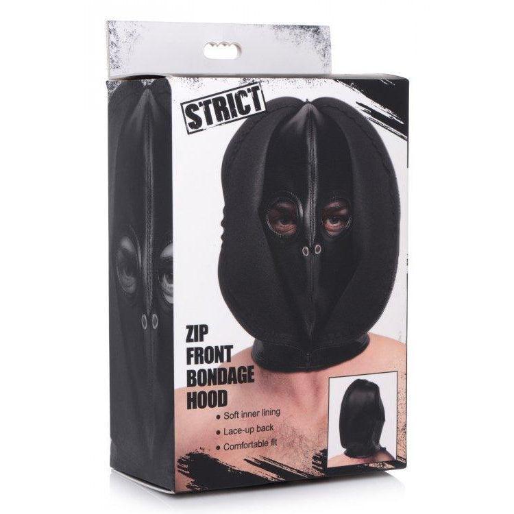 Zip Front Bondage Hood